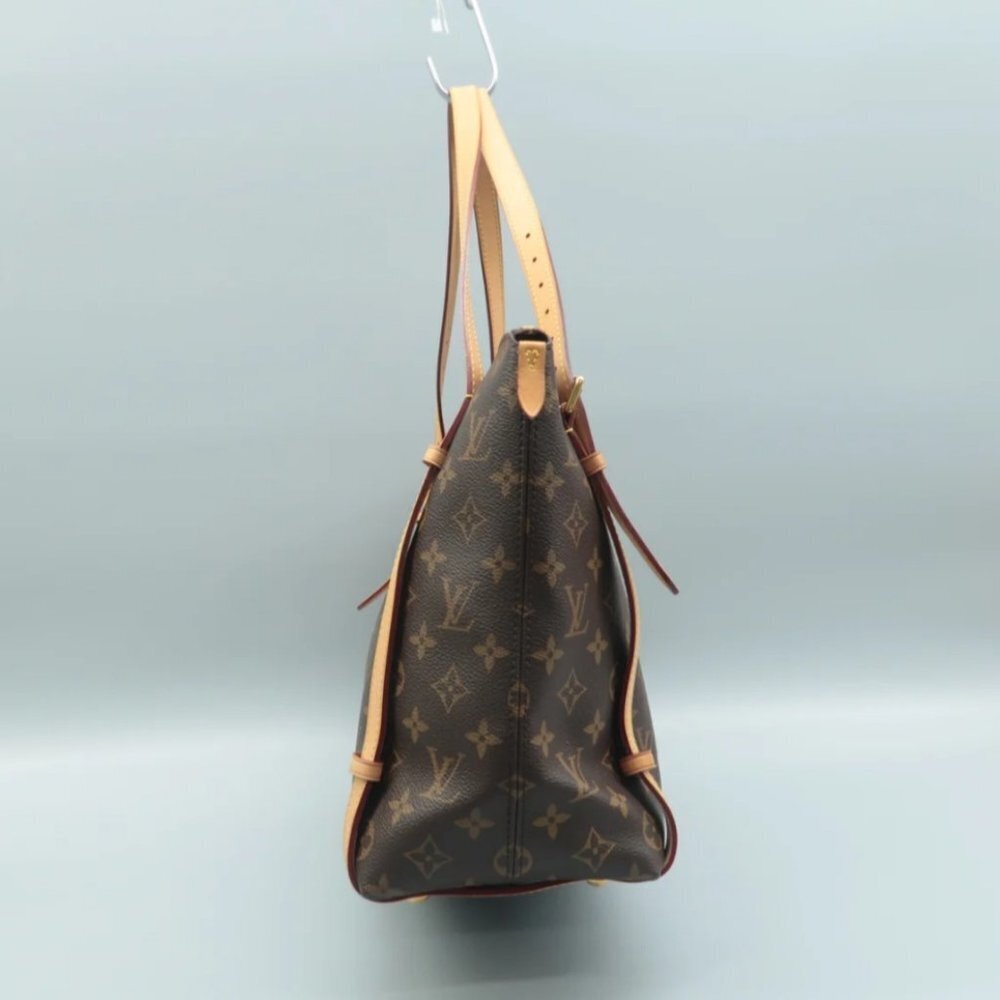 100% Authentic Louis Vuitton Brown Monogram Canvas Shoulder Bag - Picture 4 of 13